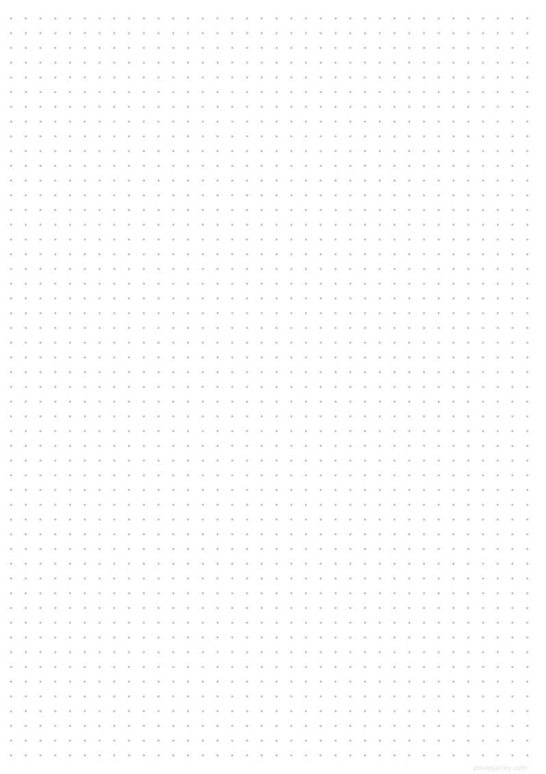 Plain dot grid A5